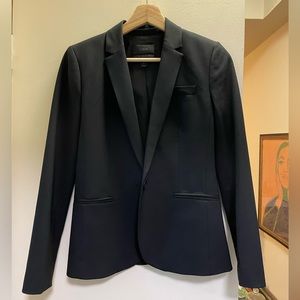 Black J. Crew fitted blazer, size 2